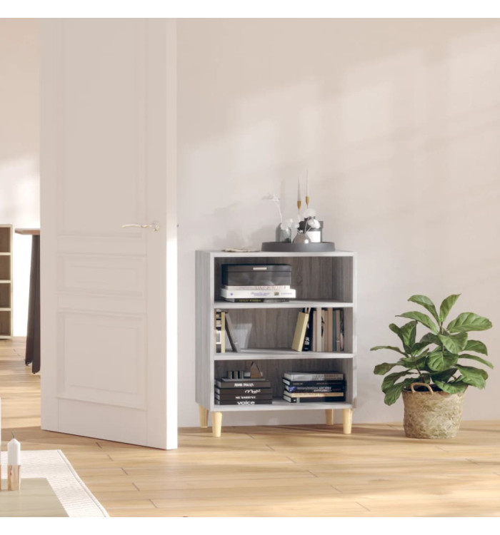 Buffet sonoma gris 57x35x70 cm bois d'ingénierie | Mobilier & Déco