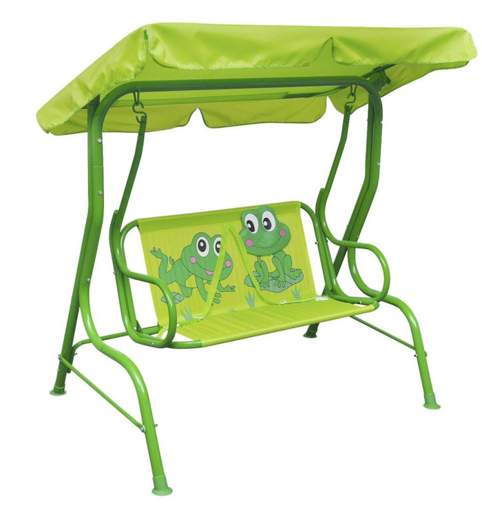 Siège balançoire pour enfants vert | Mobilier & Déco