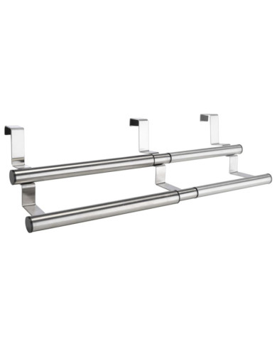 HI Cintre à lavettes extensible Argenté | Mobilier & Déco
