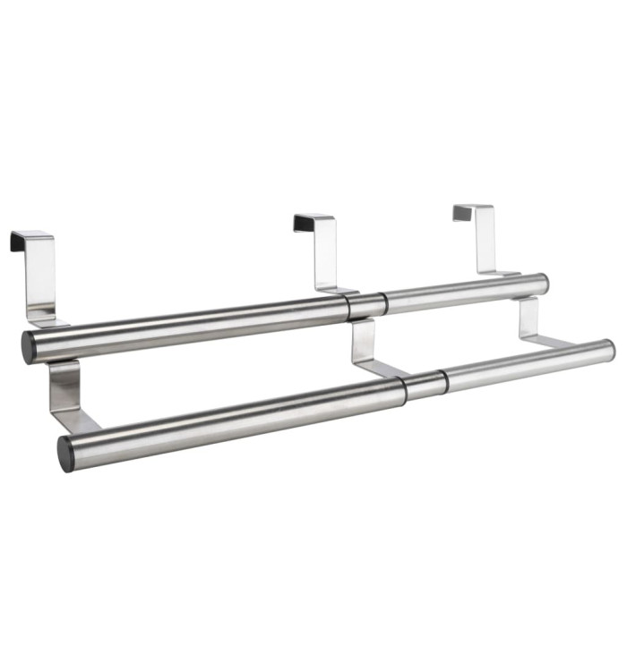 HI Cintre à lavettes extensible Argenté | Mobilier & Déco