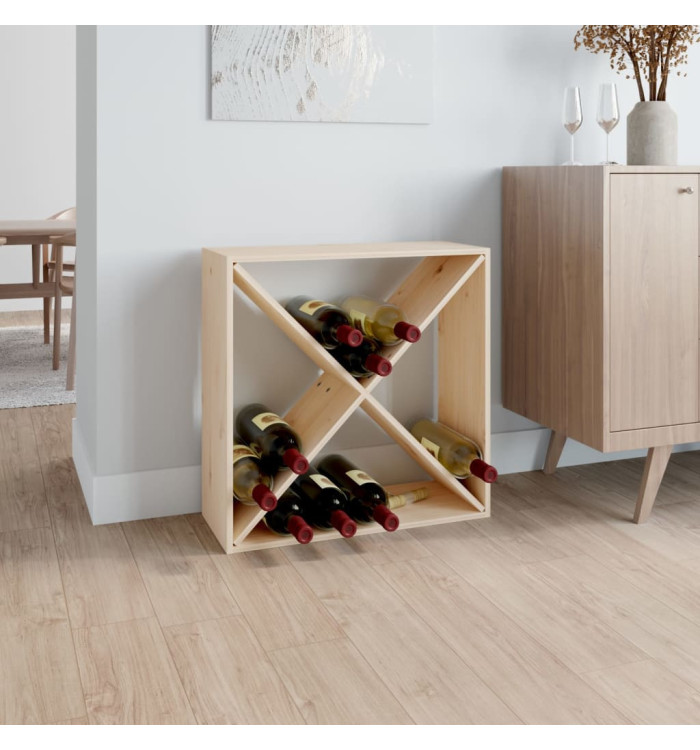 Armoire à vin 62x25x62 cm Bois de pin massif | Mobilier & Déco