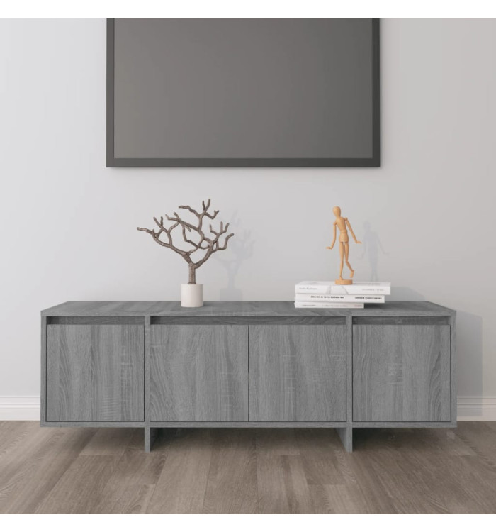 Meuble TV Sonoma gris 120x30x40,5 cm Bois d'ingénierie | Mobilier & Déco