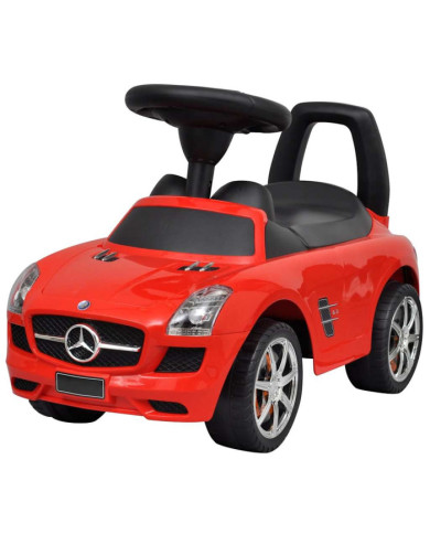 Voiture à pousser par pieds pour enfants rouge | Mobilier & Déco