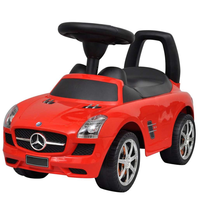 Voiture à pousser par pieds pour enfants rouge | Mobilier & Déco