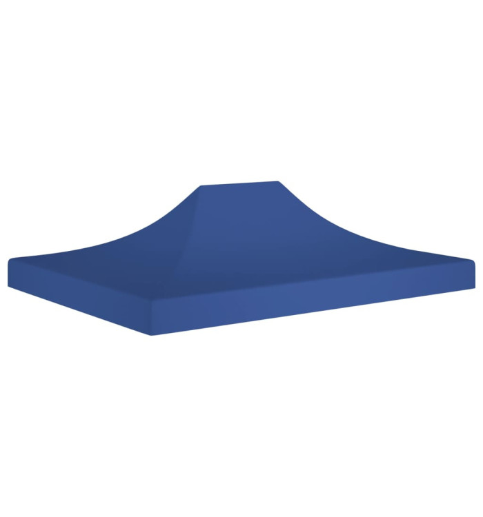 Toit de tente de réception 4x3 m Bleu 270 g/m² | Mobilier & Déco