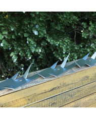 Piquets muraux 2 pcs Acier 1 m | Mobilier & Déco