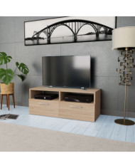 Meuble TV Bois d’ingénierie 95x35x36 cm Chêne | Mobilier & Déco