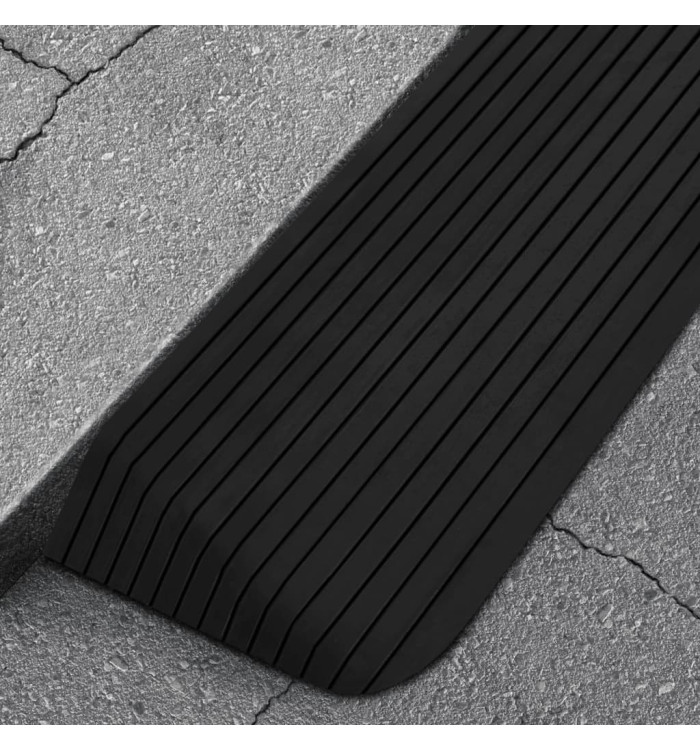 Rampe de seuil 110x41x5 cm Caoutchouc | Mobilier & Déco