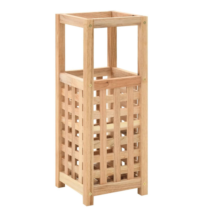 Porte-parapluie 18 x 18 x 50 cm Bois de noyer massif | Mobilier & Déco