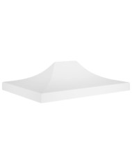 Toit de tente de réception 4x3 m Blanc 270 g/m² | Mobilier & Déco