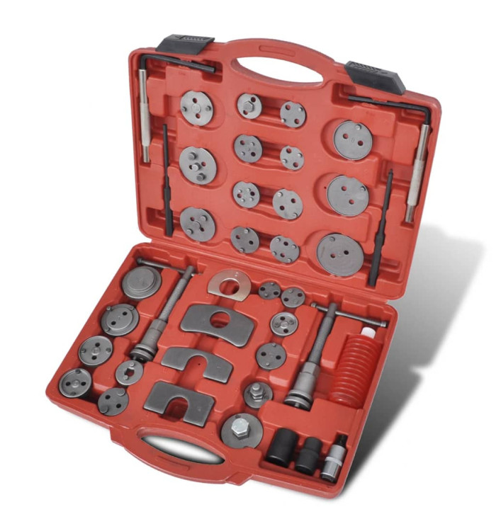 Kit d'outils de filetage de piston d'étrier 40 pcs | Mobilier & Déco