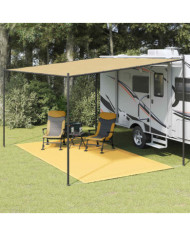 Tapis de tente 250x450 cm Beige | Mobilier & Déco