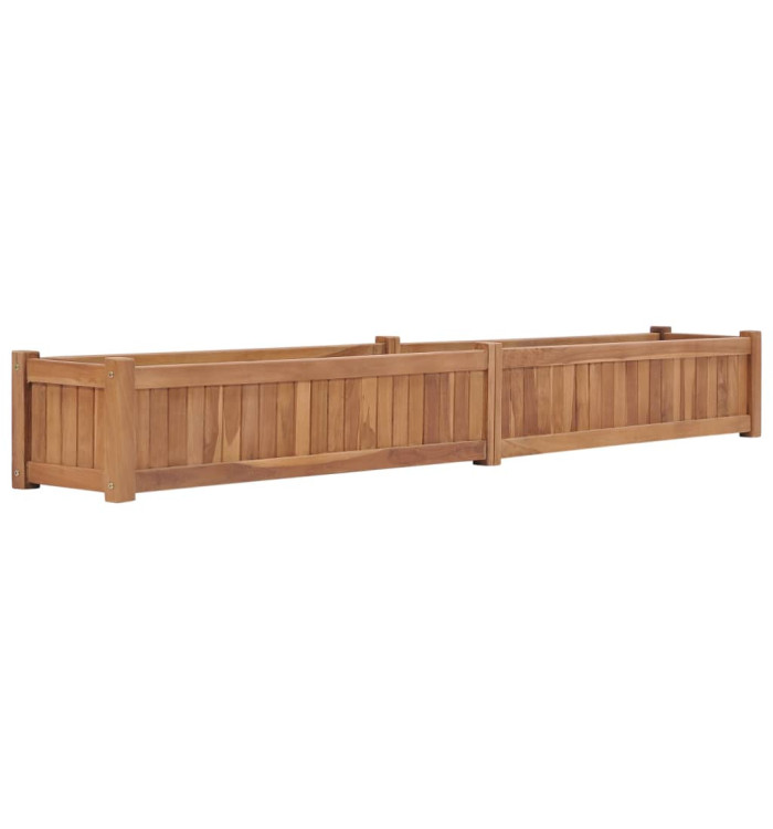 Lit surélevé 200x30x25 cm Bois de teck solide | Mobilier & Déco
