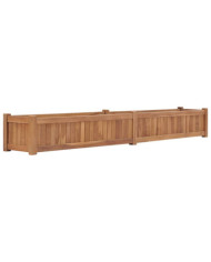 Lit surélevé 200x30x25 cm Bois de teck solide | Mobilier & Déco