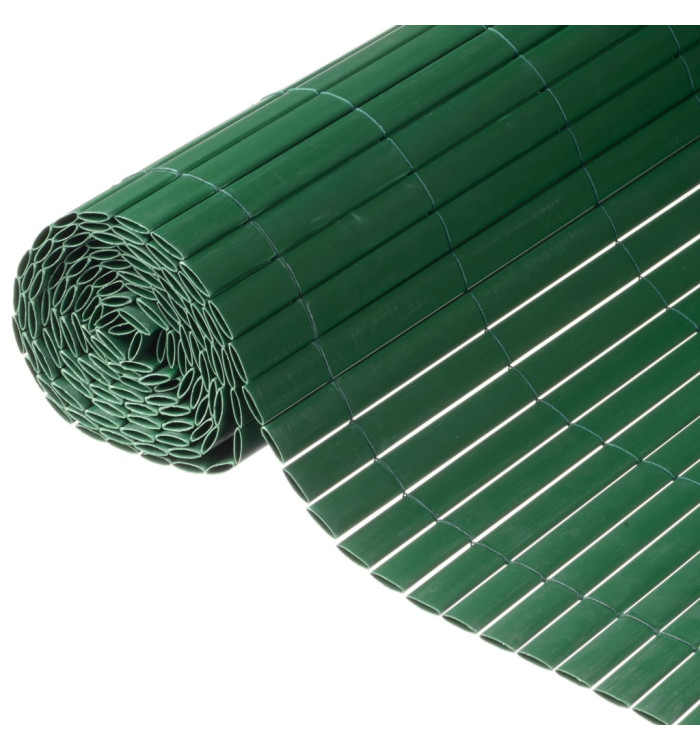 Nature Écran de jardin à double face PVC 1x3 m Vert | Mobilier & Déco