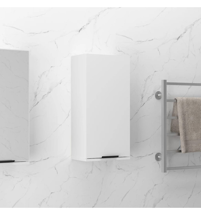 Armoire de salle de bain murale Blanc 32x20x67 cm | Mobilier & Déco
