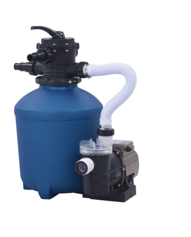 Pompe filtrante à sable avec minuterie 530 W 10980 L/h | Mobilier & Déco