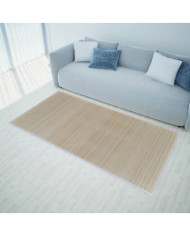Tapis rectangulaires Bambou naturel 2 pcs 120x180 cm | Mobilier & Déco