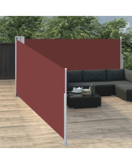 Auvent latéral rétractable Marron 100 x 1000 cm | Mobilier & Déco