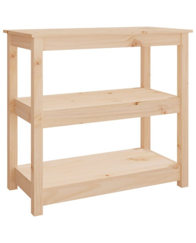 Table console 80x40x74 cm Bois massif de pin | Mobilier & Déco