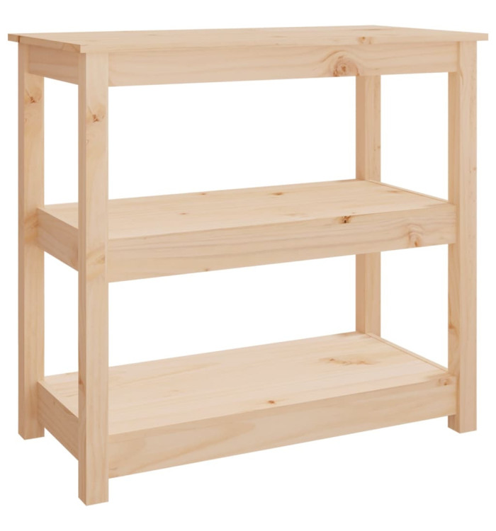 Table console 80x40x74 cm Bois massif de pin | Mobilier & Déco