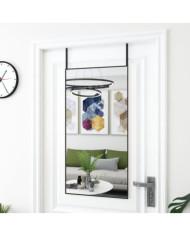 Miroir de porte Noir 50x100 cm Verre et aluminium | Mobilier & Déco