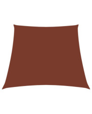 Voile de parasol Tissu Oxford trapèze 3/4x3 m Terre cuite | Mobilier & Déco