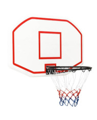 Panneau de basket-ball Blanc 109x71x3 cm Polyéthylène | Mobilier & Déco