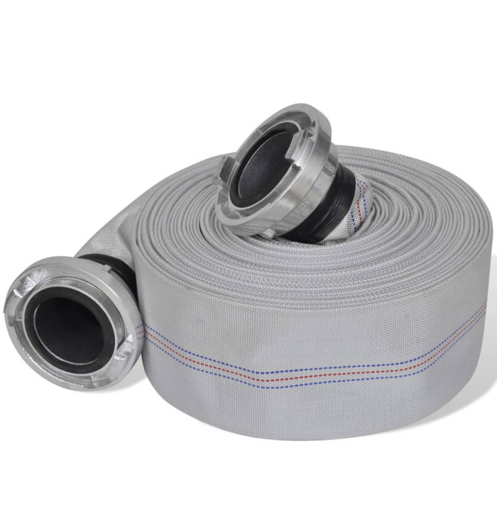 Tuyau d'incendie 30 m 3 pouces avec raccords B-Storz | Mobilier & Déco