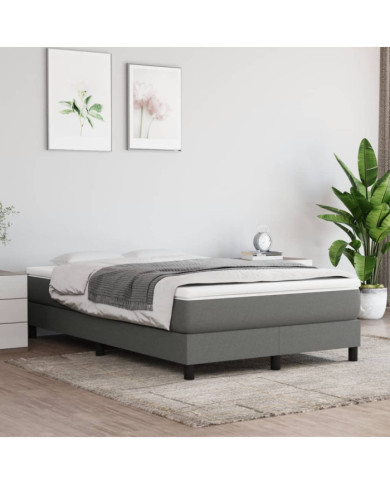 Matelas de lit à ressorts ensachés Gris foncé 120x200x20 cm | Mobilier & Déco