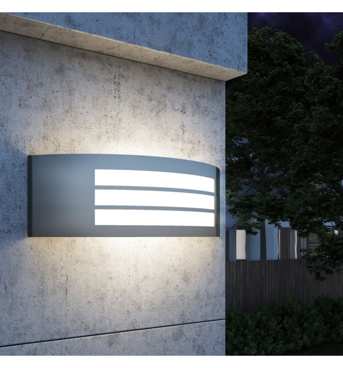 Applique murale extérieure en acier inoxydable | Mobilier & Déco