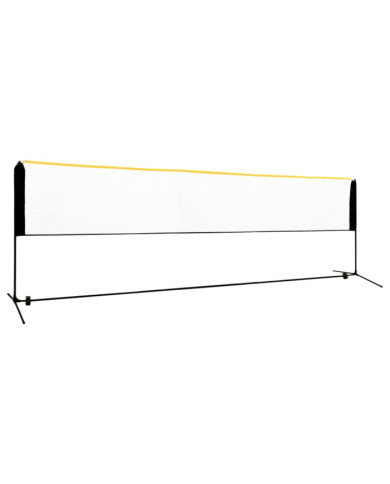 Filet de badminton réglable 500x103x94-158 cm Métal | Mobilier & Déco