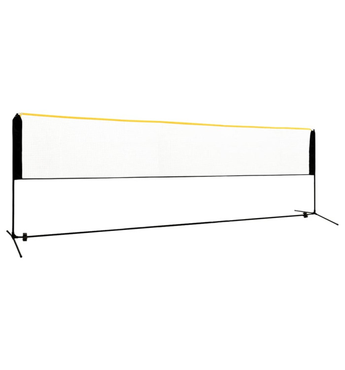 Filet de badminton réglable 500x103x94-158 cm Métal | Mobilier & Déco