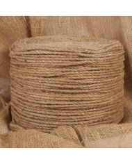 Corde 100 % jute 6 mm 500 m | Mobilier & Déco