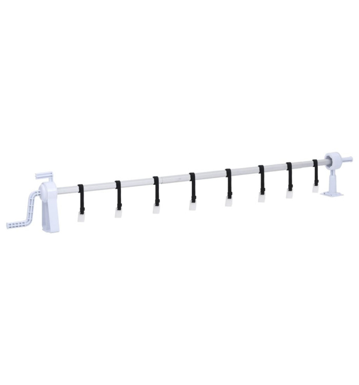 Rouleau de couverture de piscine avec base en plastique | Mobilier & Déco