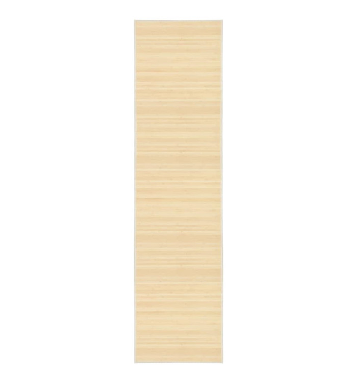 Tapis Bambou 80x300 cm Naturel | Mobilier & Déco