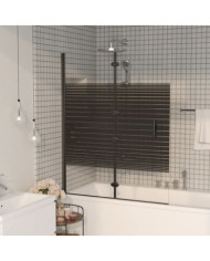 Cabine de douche pliable ESG 120x140 cm Noir | Mobilier & Déco