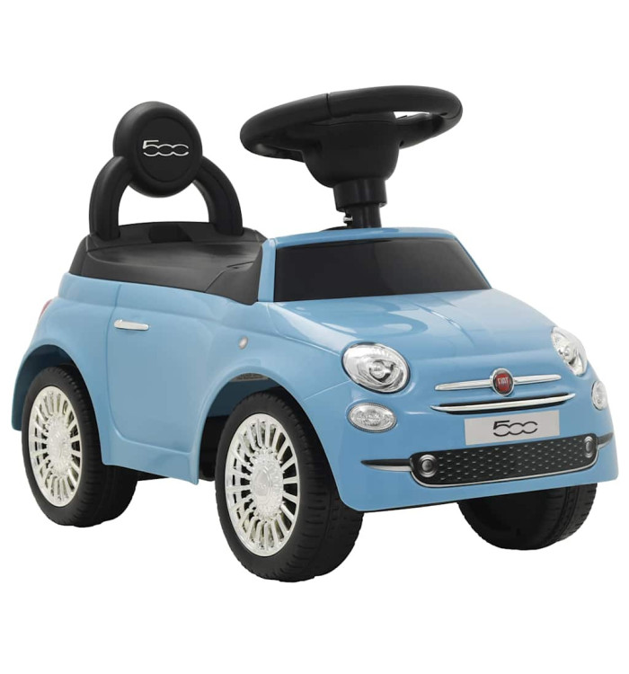 Voiture à chevaucher Fiat 500 Bleu | Mobilier & Déco