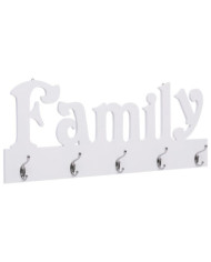 Porte-manteau mural FAMILY 74x29,5 cm | Mobilier & Déco