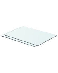 Panneaux d'étagère 2 pcs Verre Transparent 50 x 30 cm | Mobilier & Déco