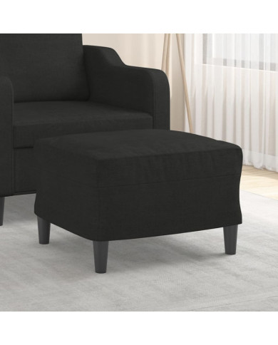 Repose-pied Noir 60x50x41 cm Tissu | Mobilier & Déco