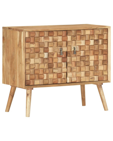 Buffet 75x35x65 cm Bois d'acacia solide | Mobilier & Déco