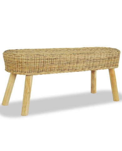 Banc d'entrée 110 x 35 x 45 cm Rotin naturel | Mobilier & Déco