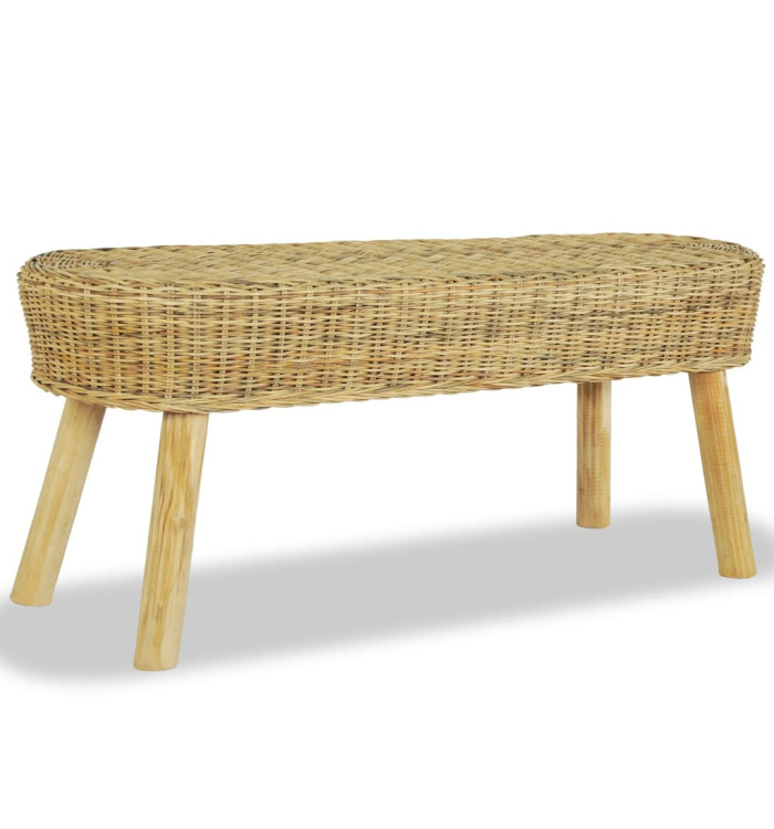 Banc d'entrée 110 x 35 x 45 cm Rotin naturel | Mobilier & Déco