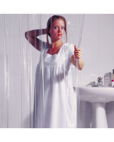 RIDDER Rideau de douche Brilliant 180 x 200 cm | Mobilier & Déco