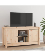 Meuble TV 103x36,5x52 cm Bois de pin massif | Mobilier & Déco