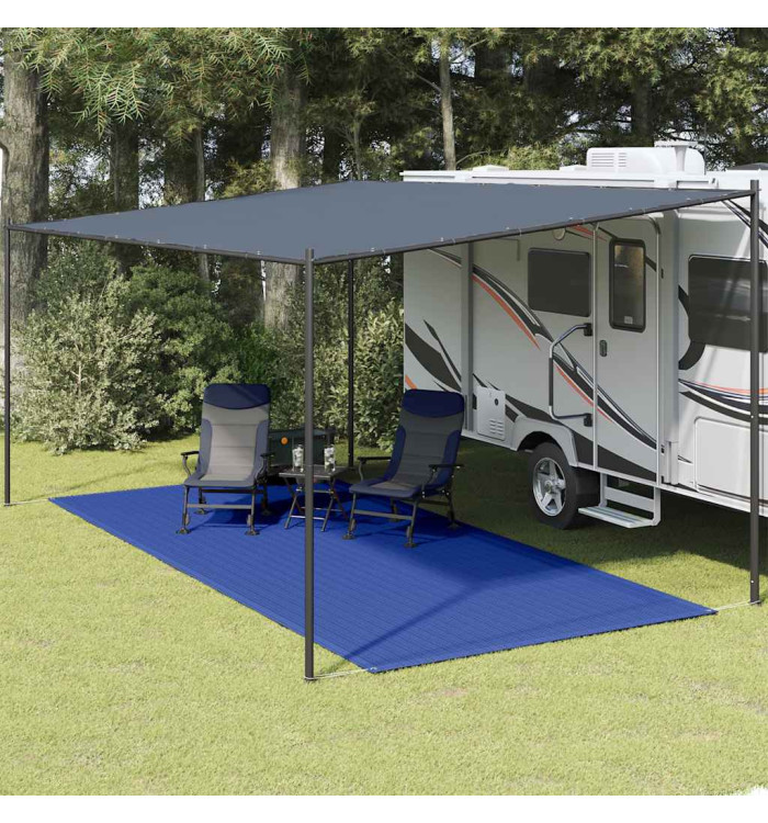Tapis de tente 250x550 cm Bleu | Mobilier & Déco