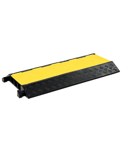 Rampe de protection de câble 3 canaux caoutchouc 93 cm | Mobilier & Déco