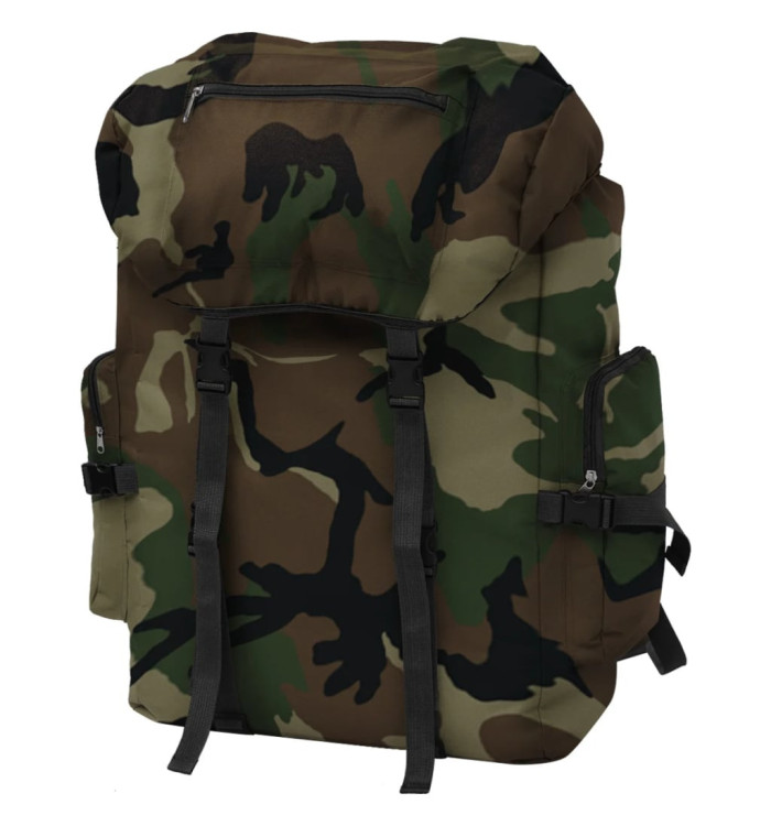 Sac à dos en style d'armée 65 L Camouflage | Mobilier & Déco