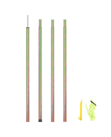 Mât de parasol 200 cm Acier galvanisé | Mobilier & Déco